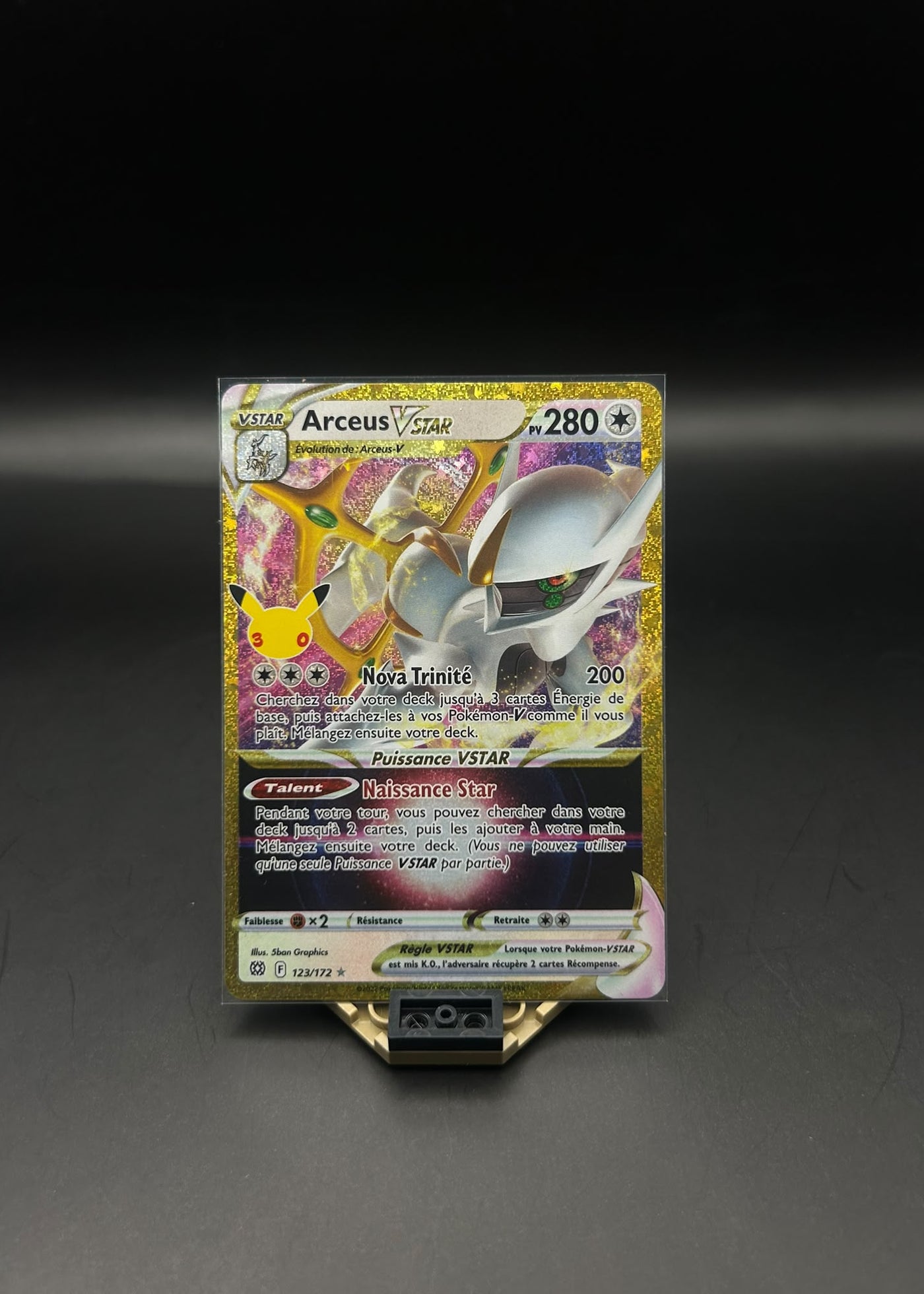 Arceus VSTAR Edition 30 ans 123/172
