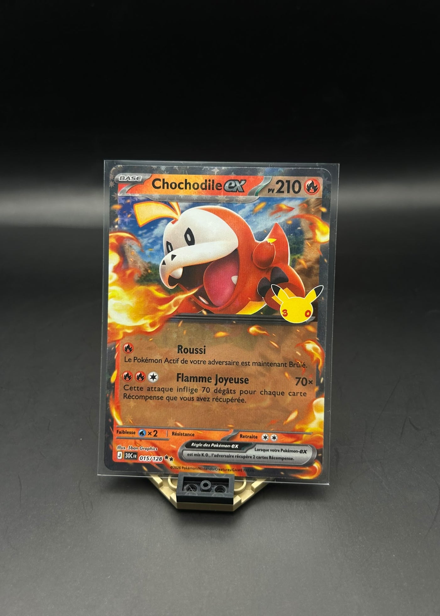 Chochodile EX edition 30 ans 015/128
