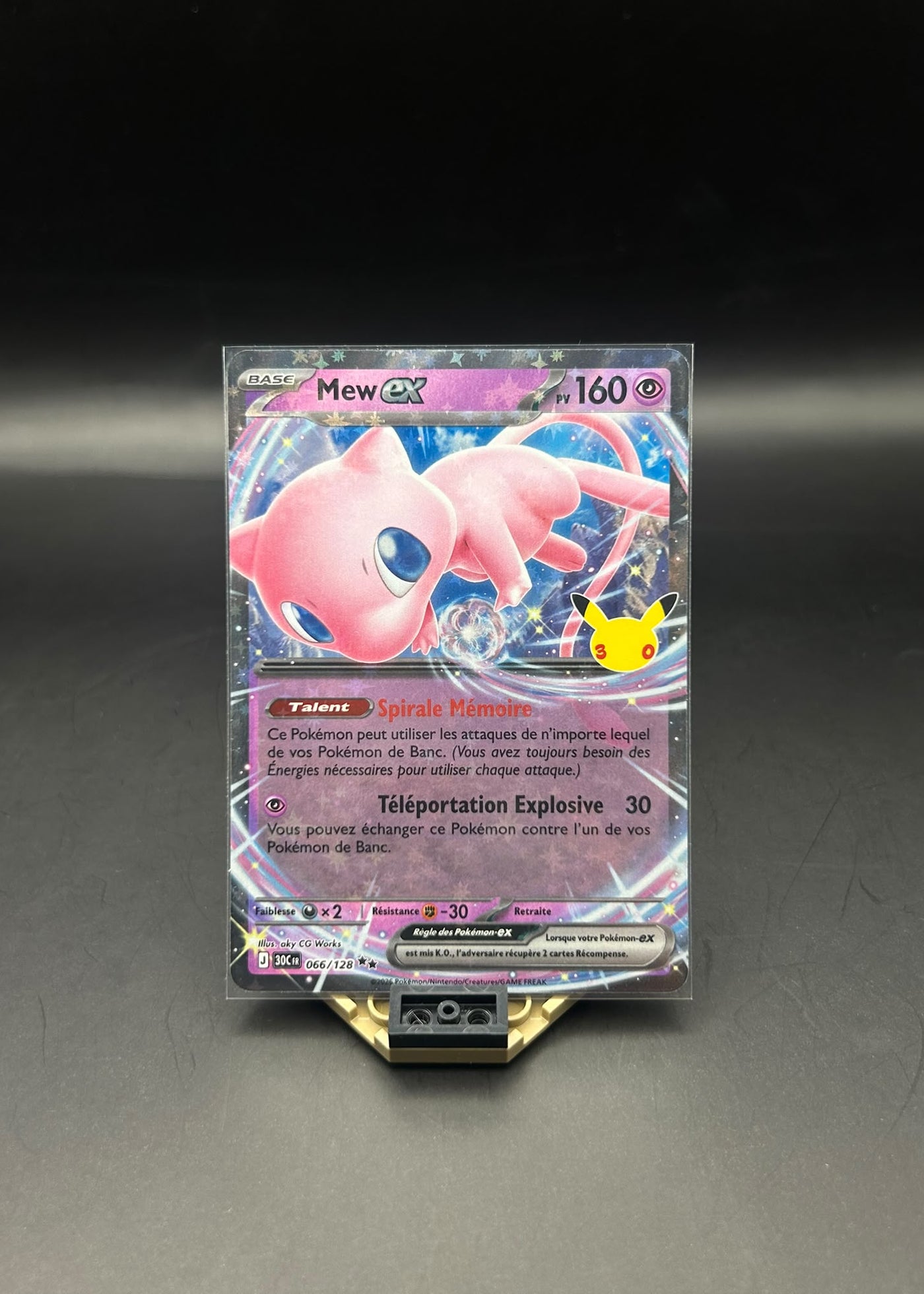Mew EX edition 30 ans 066/128