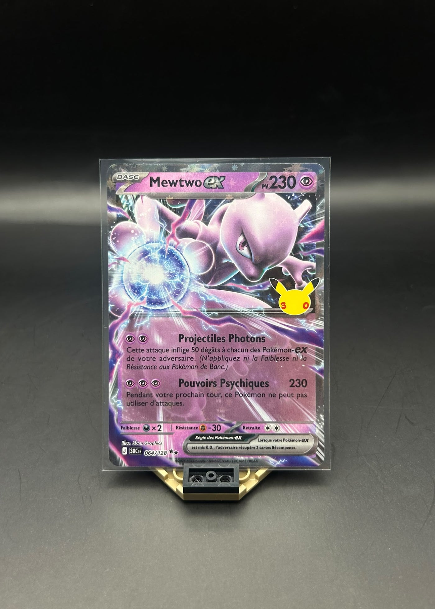 Mewtwo EX edition 30 ans 064/128